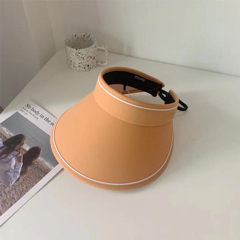 Trendy roll-up sun hat with extra protection – FoldSun Pro-Black-State of Style