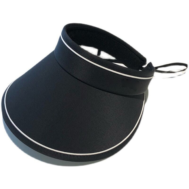 Trendy roll-up sun hat with extra protection – FoldSun Pro-Black-State of Style