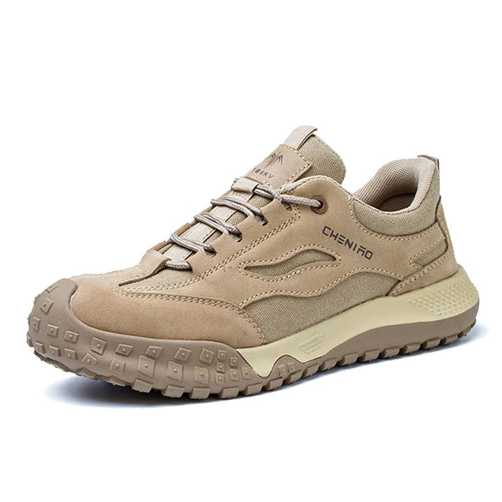 Trendy Safety Shoes - ProGuard-Khaki - Leather-38-State of Style