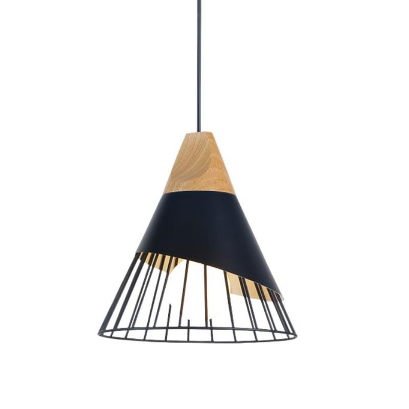 Trendy Scandinavian Industrial Pendant Light - UrbanBeam-Black-State of Style