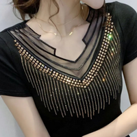 Trendy Sequin Blouse for Women - Lena-XS-State of Style