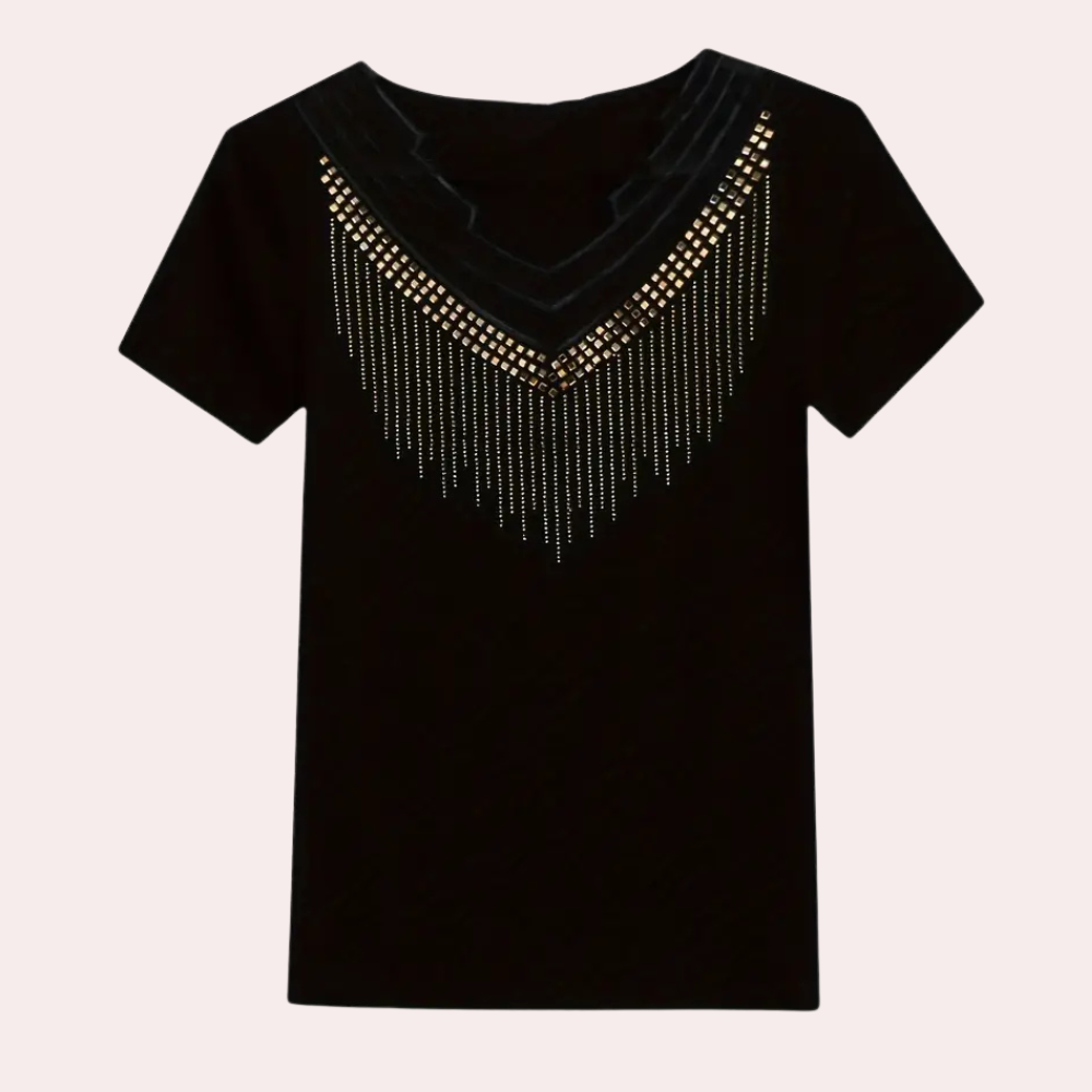 Trendy Sequin Blouse for Women - Lena-XS-State of Style