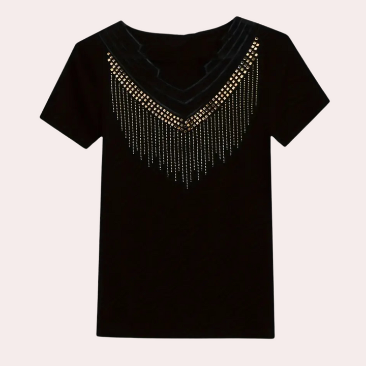 Trendy Sequin Blouse for Women - Lena-XS-State of Style