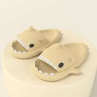 Trendy SoftSteps Sharkies Slipper – Soft, Cushioned & Buy 1 Get 1 Free-Light yellow-3.5-4.5-State of Style