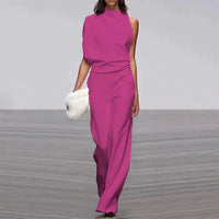 Trendy Summer Jumpsuit - Claire-Pink-S-State of Style