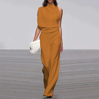 Trendy Summer Jumpsuit - Claire-Yellow Orange-S-State of Style