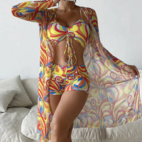 Trendy summer look for women with comfortable fit and breathable material – Nevi-Yellow-S-State of Style