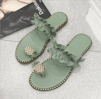 Trendy summer shoes with comfort sole – Lina-Green-3-State of Style