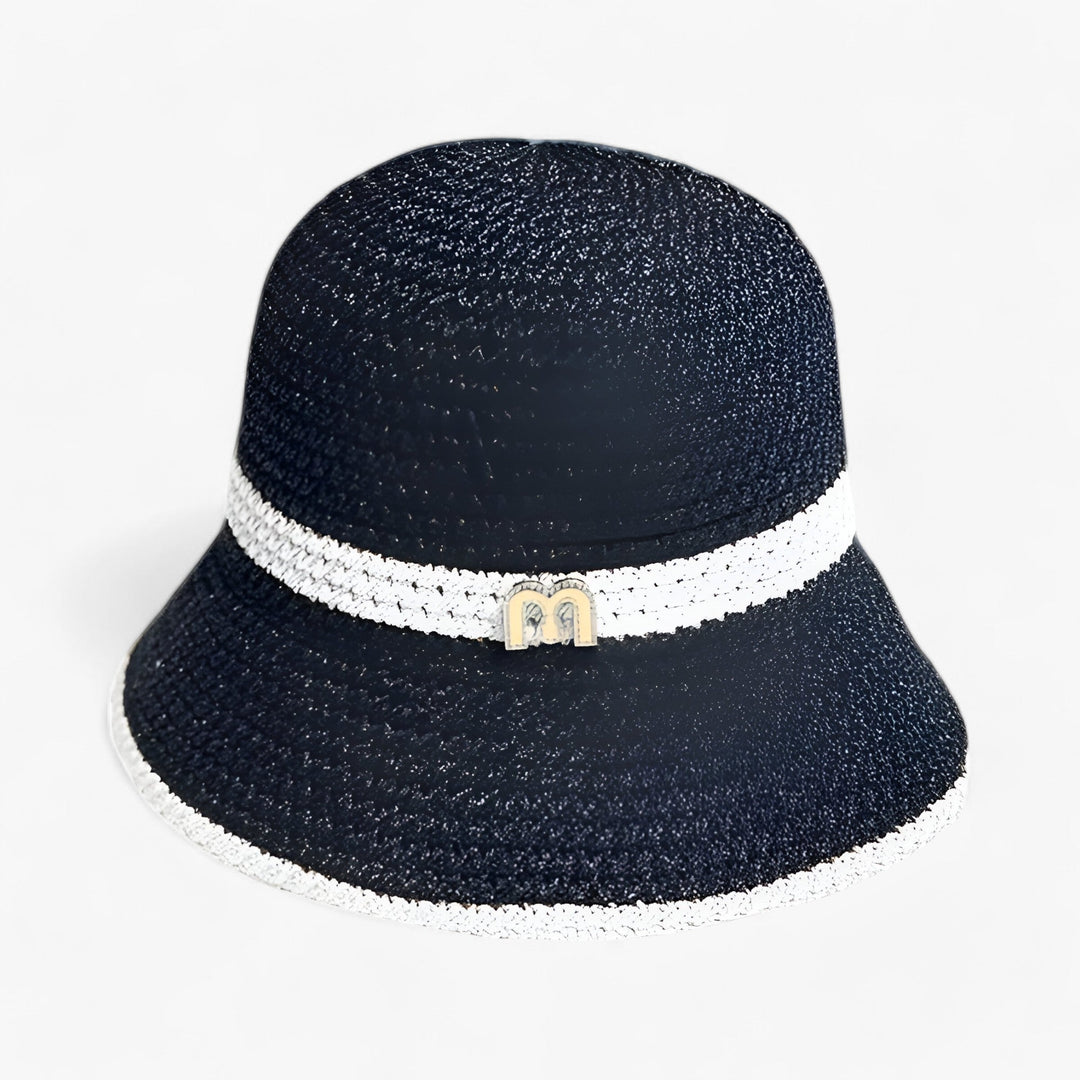 Trendy sun hat with a wide brim – Nele-Black-Standard-State of Style