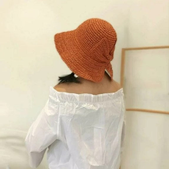 Trendy sun hats with a curved brim (1+1 free) – WaveShade Duo-Dark pink-Dark pink-State of Style