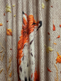 Trendy Sweater with Fox Print - Elisanne-S-State of Style