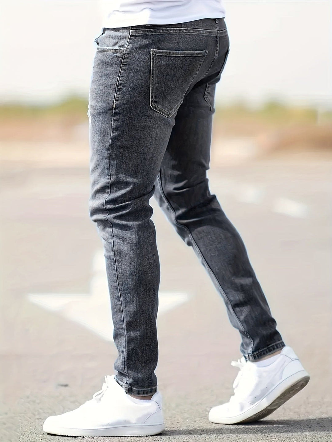 Trendy Tailored Fit Jeans - Liam-Blue-XS-State of Style