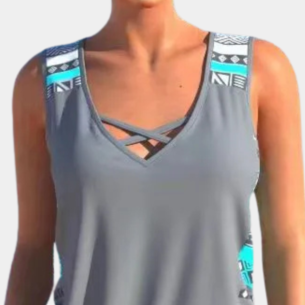 Trendy Tankini - Naomi-Black-XS-State of Style