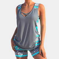 Trendy Tankini - Naomi-Gray-XS-State of Style