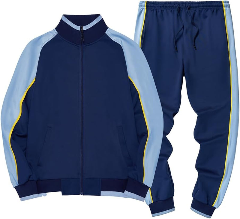 Trendy Tracksuit for Men - Jake-Dark blue-S-State of Style