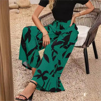 Trendy Trousers with Print - Sara-Green-S-State of Style