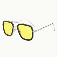 Trendy unisex sunglasses with a premium look – Miami Luxe-Yellow-State of Style