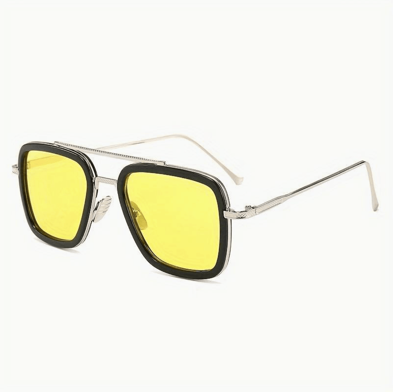 Trendy unisex sunglasses with a premium look – Miami Luxe-Yellow-State of Style