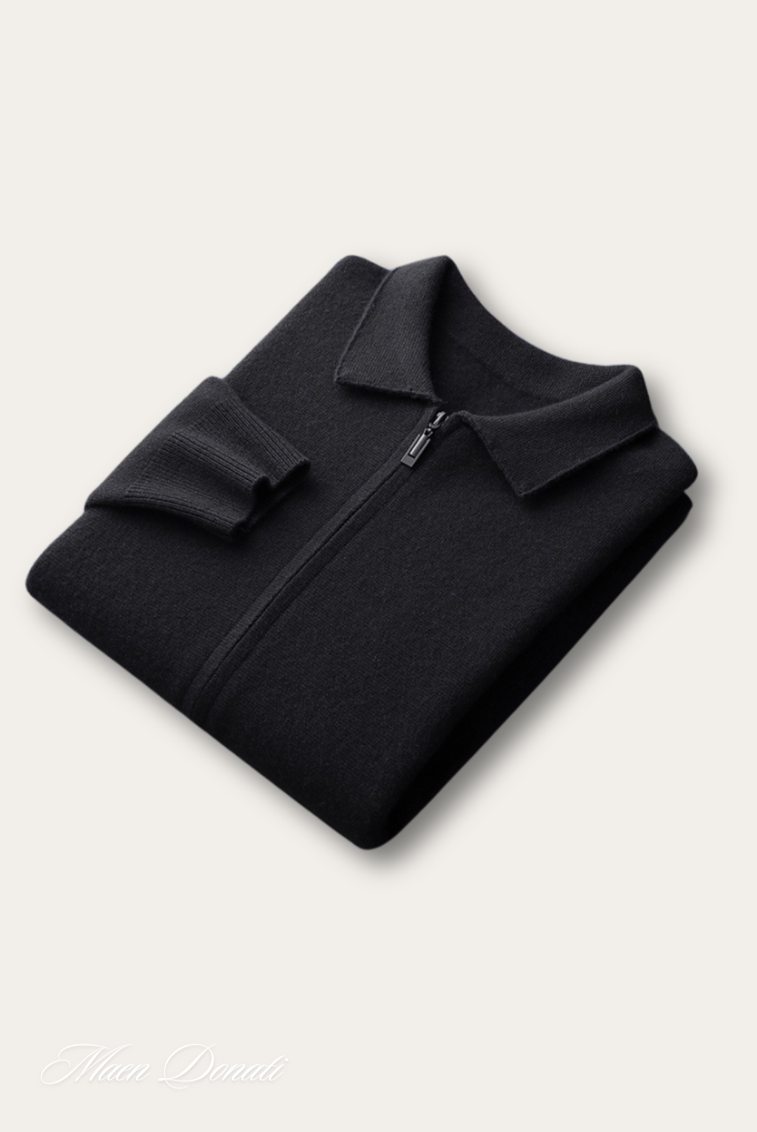 Trendy Warm Men's Polo Vest - Arthur-Black-S-State of Style