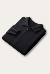 Trendy Warm Men's Polo Vest - Arthur-Black-S-State of Style