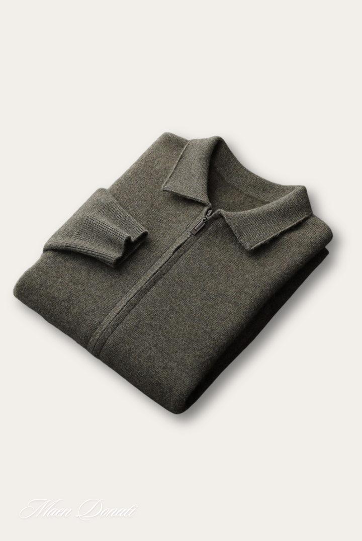 Trendy Warm Men's Polo Vest - Arthur-Dark Green-S-State of Style