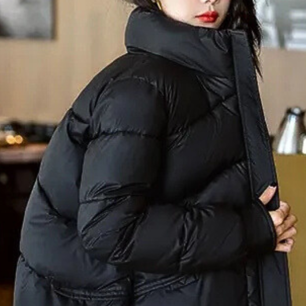 Trendy Warm Puffer Jacket for Women - Mila-XS-State of Style