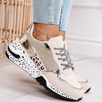 Trendy Waterproof Ladies Sneakers – Nora-Gold-4.5-State of Style