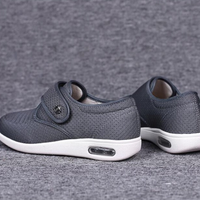 Trendy Wide Diabetic Shoes - Anika-Grey-5-State of Style