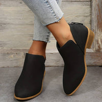 Trendy Women's Ankle Boots - Iris-Black-5-State of Style