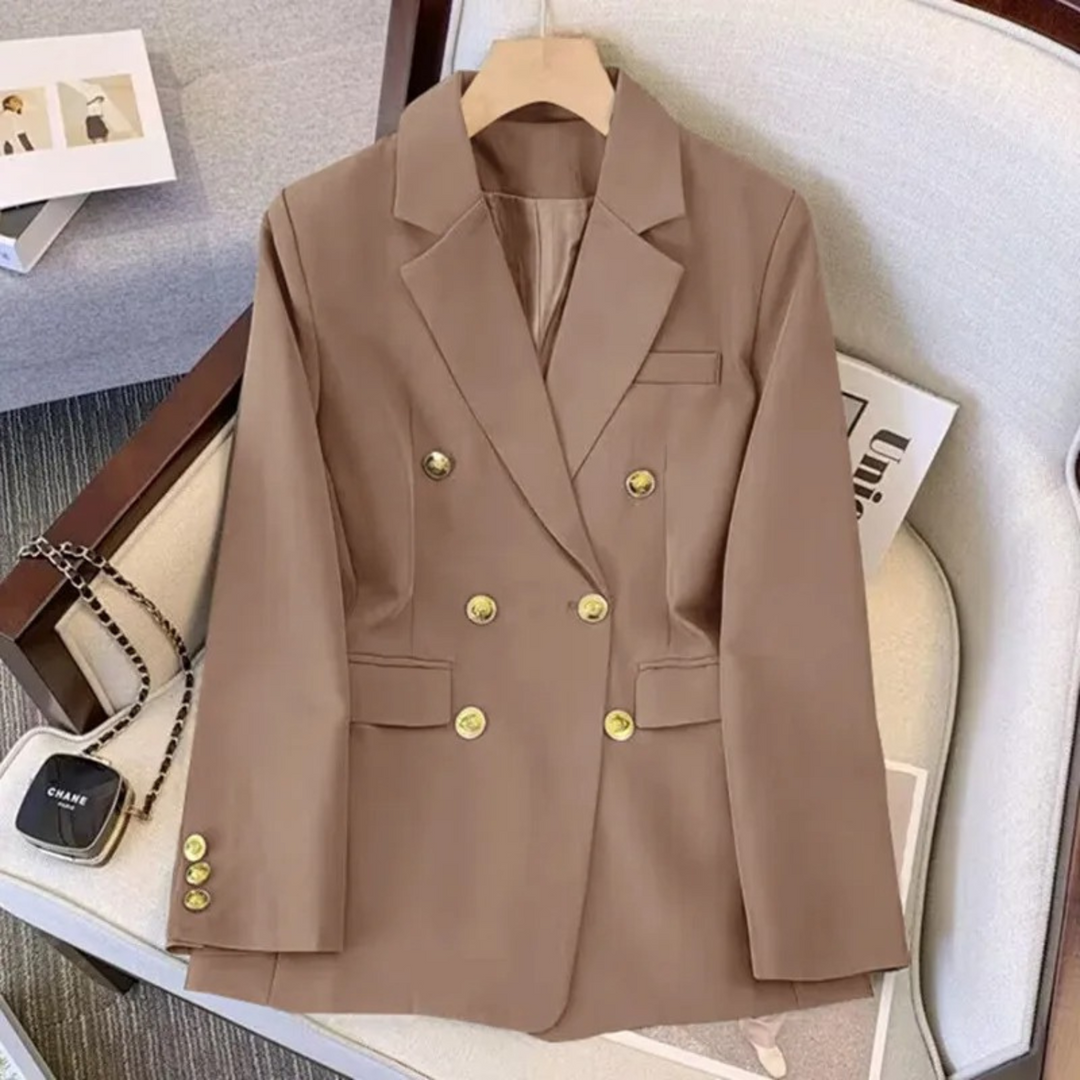 Trendy Women's Blazer - Clara-Brown-S-State of Style
