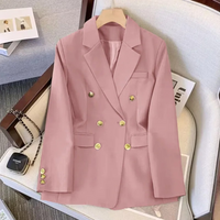 Trendy Women's Blazer - Clara-Pink-S-State of Style