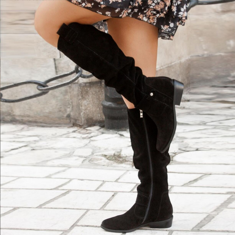 Trendy Women's Boots - Bella-Black-35-State of Style