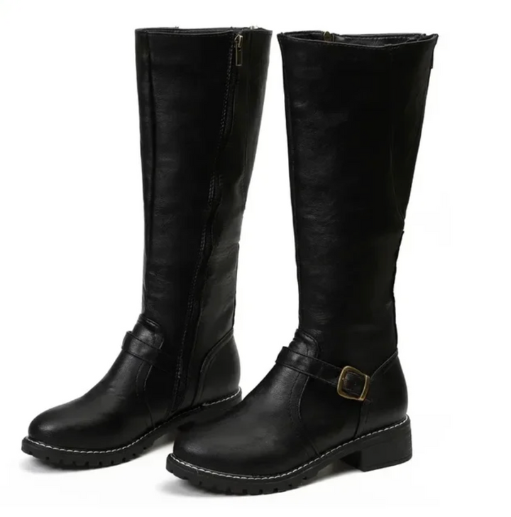 Trendy Women's Boots - Emma-Black-5-State of Style