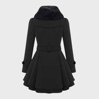 Trendy Women's Coat - BellaVogue-Khaki-S-State of Style