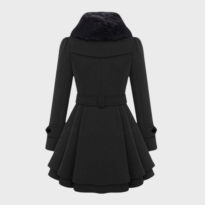 Trendy Women's Coat - BellaVogue-Khaki-S-State of Style