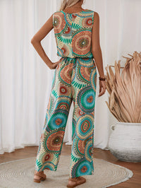 Trendy women's jumpsuit with mandala print for summer - BohoStrahl-S-State of Style
