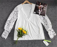 Trendy Women's Long Sleeve in Solid Colour - AutumnGrace-S-State of Style