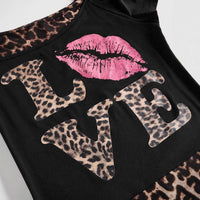 Trendy Women's Off-Shoulder Shirt with Leopard Print - Zaria-L-State of Style