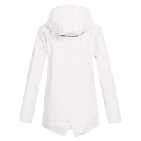 Trendy Women's Rain Jacket with Hood - Liora-Beige-S-State of Style