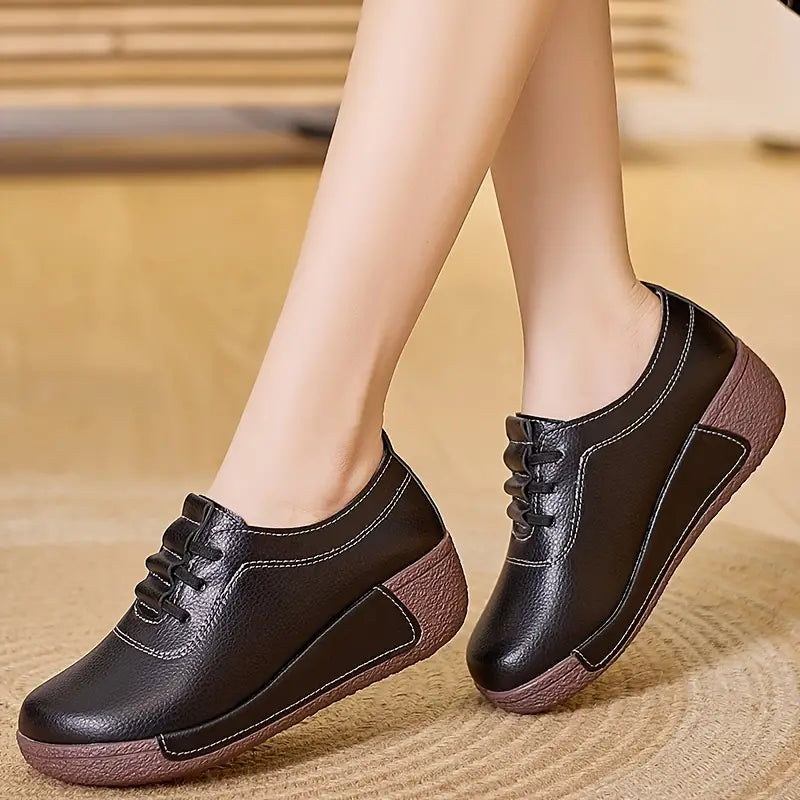 Trendy Women's Tennis Shoes – Marisela-Black-4.5-State of Style