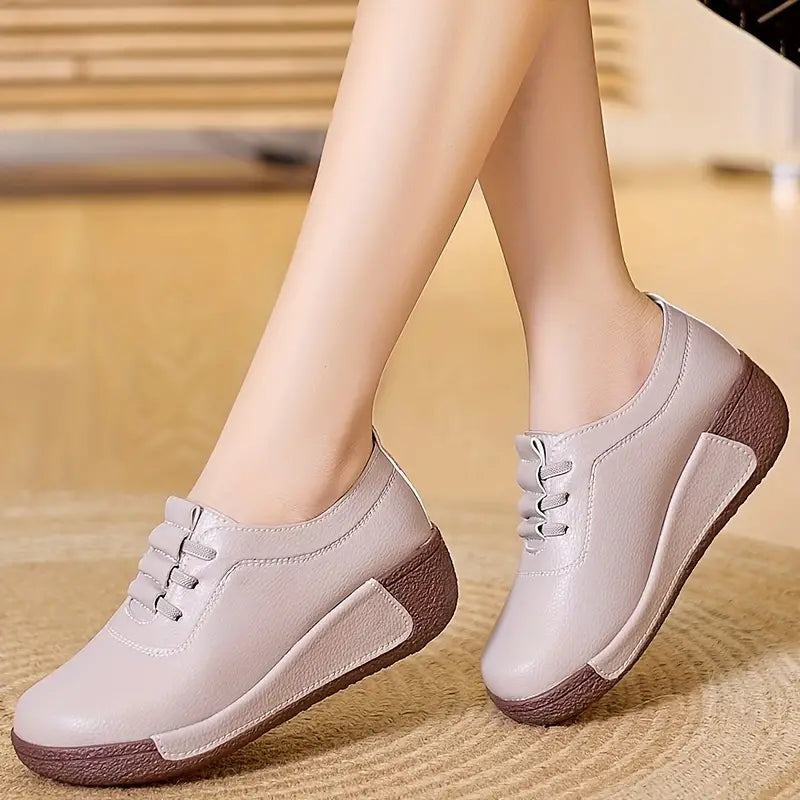 Trendy Women's Tennis Shoes – Marisela-Grey-4.5-State of Style