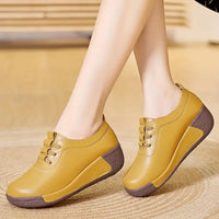 Trendy Women's Tennis Shoes – Marisela-Yellow-4.5-State of Style