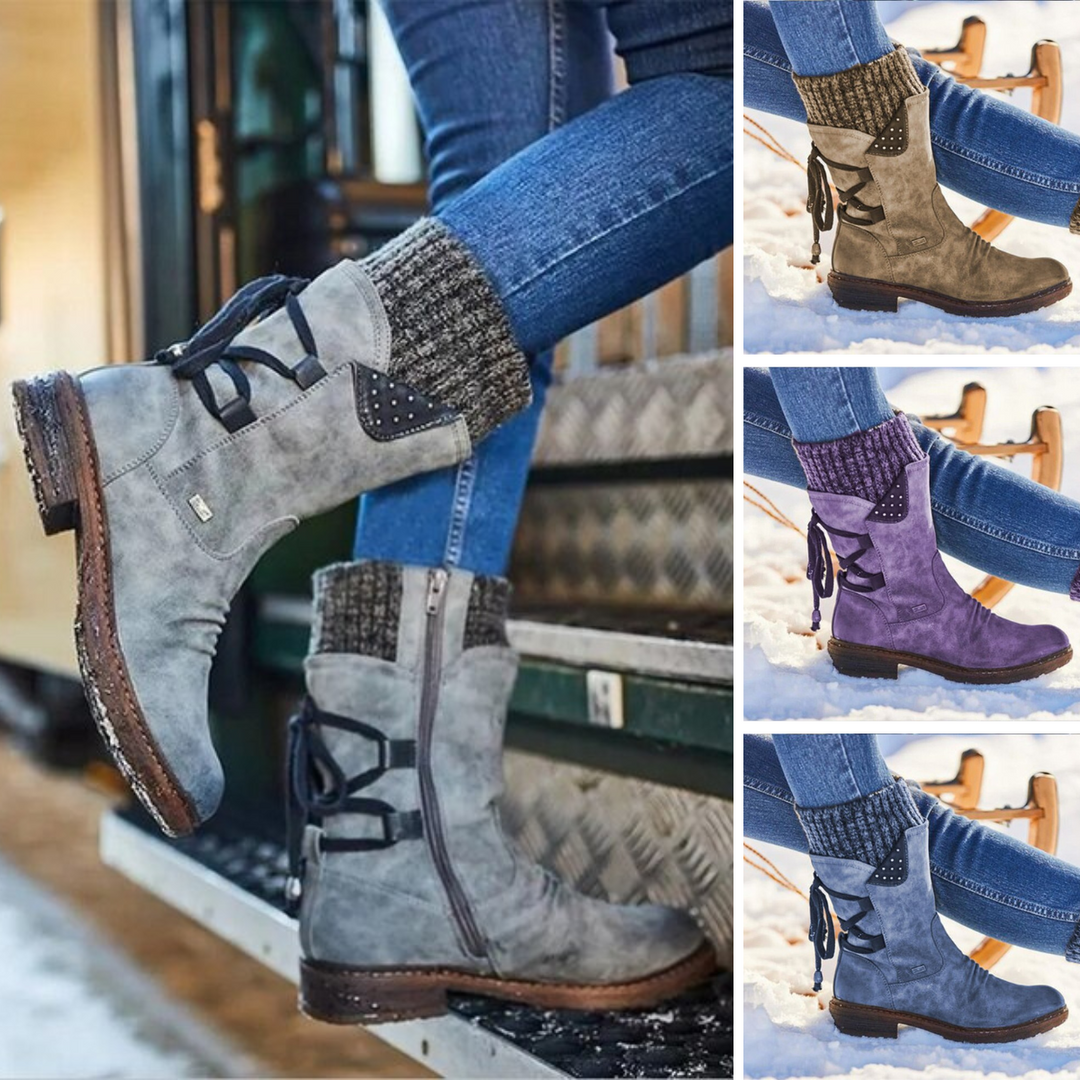 Trendy Women's Winter Boots - Sienna-Brown-4-State of Style