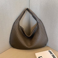 Trendy Woven Shoulder Bag - Ruby-Grey-State of Style