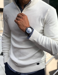 Trendy Zip Pullover - GentZip-S-State of Style