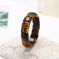 Tri-colour Natural Tiger Eye Bracelet | Healing Energy-State of Style