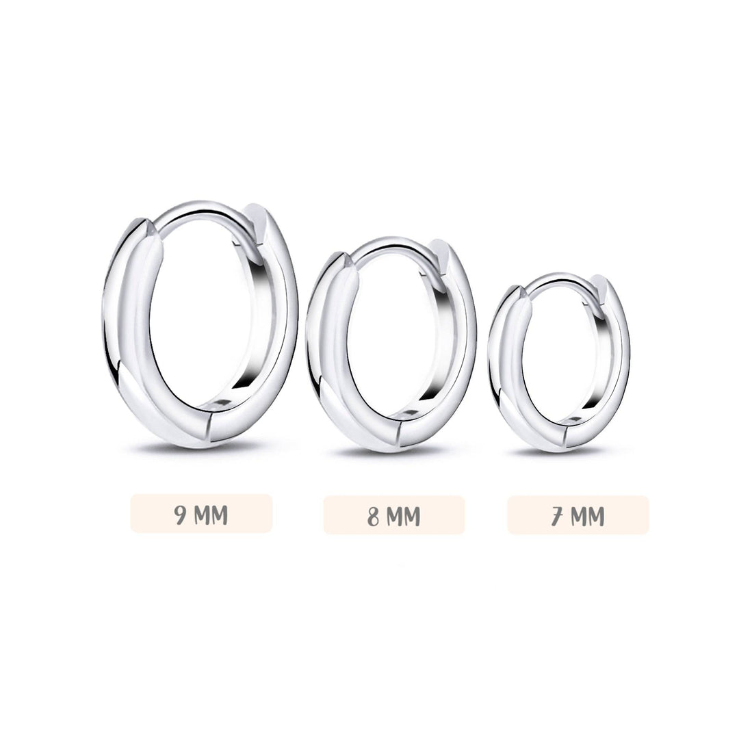 Triella 3-Ring Earring Set-Silver-State of Style
