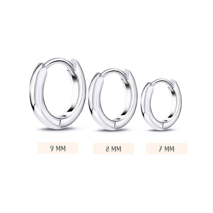 Triella 3-Ring Earring Set-Silver-State of Style