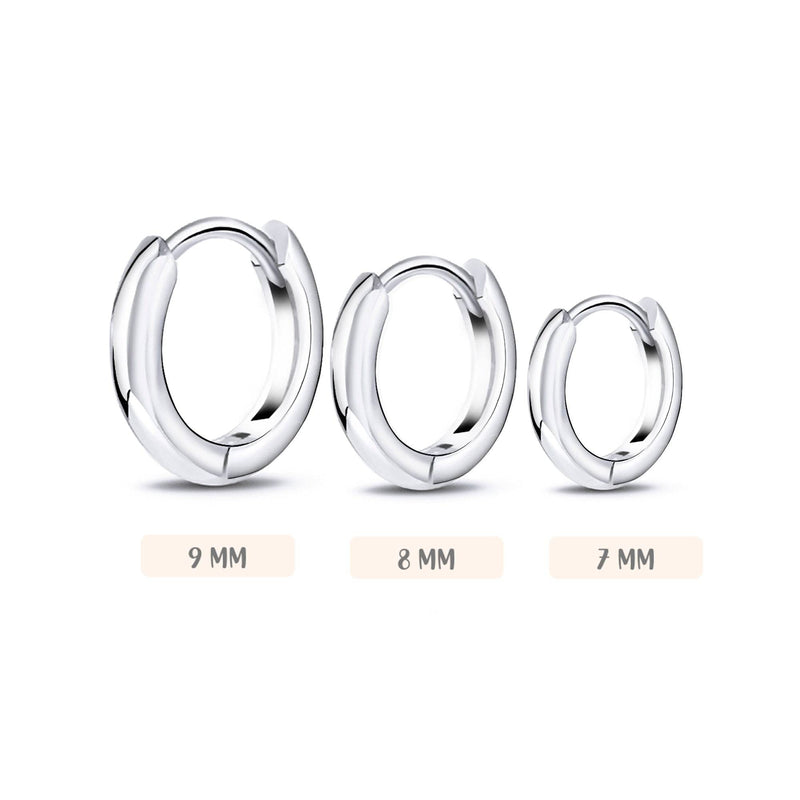 Triella 3-Ring Earring Set-Silver-State of Style