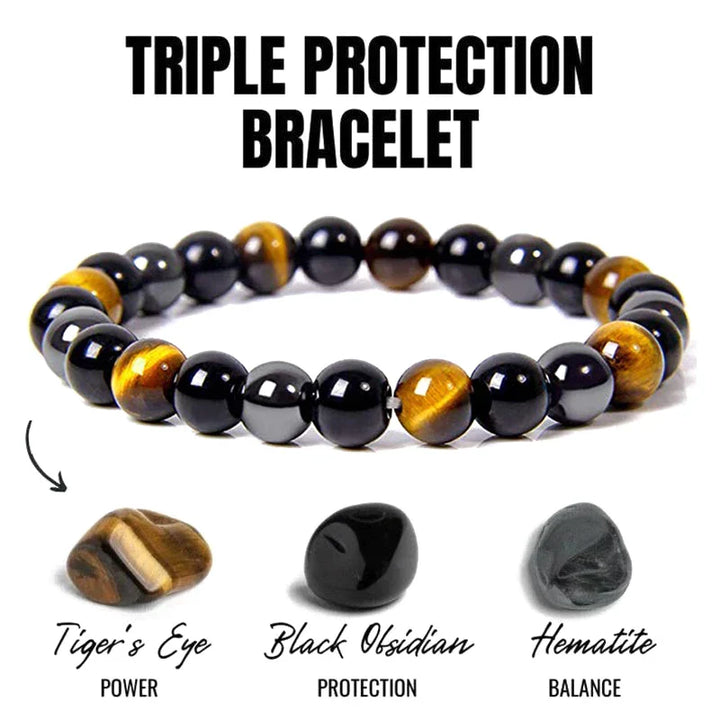 Triple Protection Bracelet | Elegant and Meaningful Jewellery-State of Style
